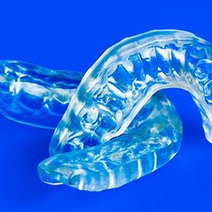 Customized mouthguard in Fort Worth