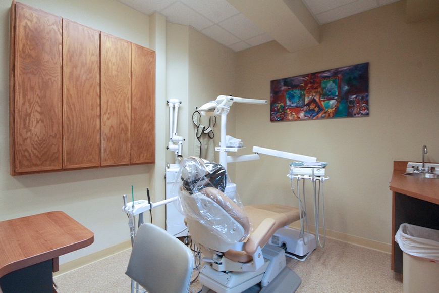 Operatory room of Harris Parkway Dental Care